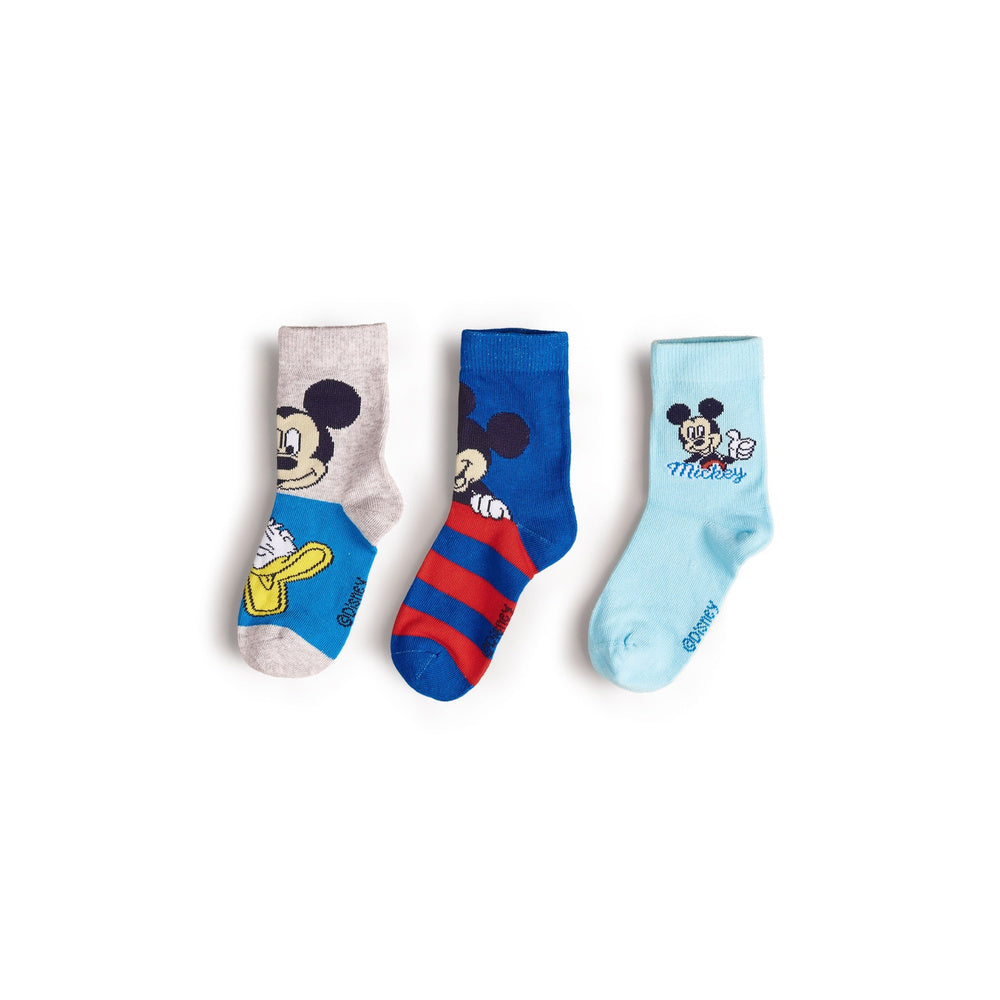 Mickey Mouse 3 pack strømper (Assorteret varianter)